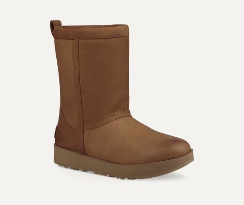 UGG Classic Short Leather Waterproof Boot for Women UGG Denmark